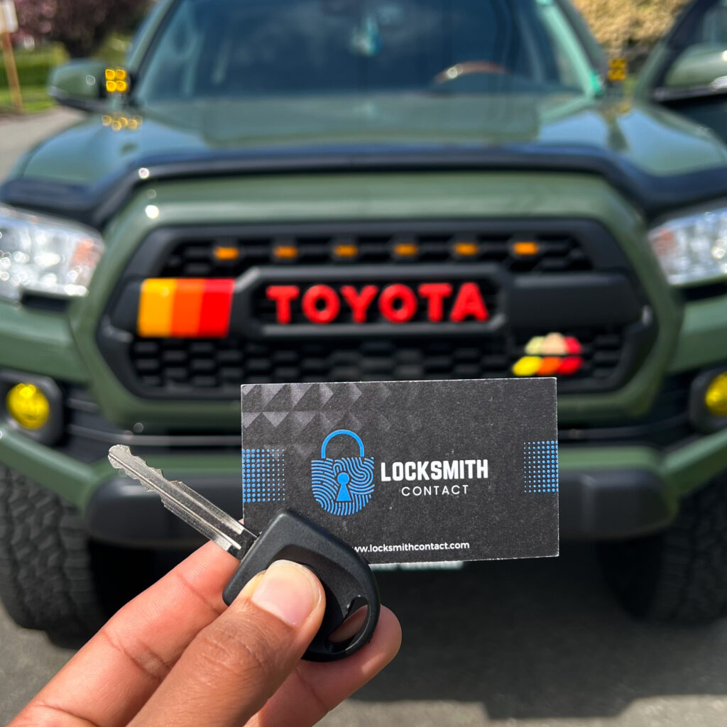 toyota tacoma 2017 locksmith service